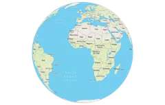 GeoRaster - tiles-globe